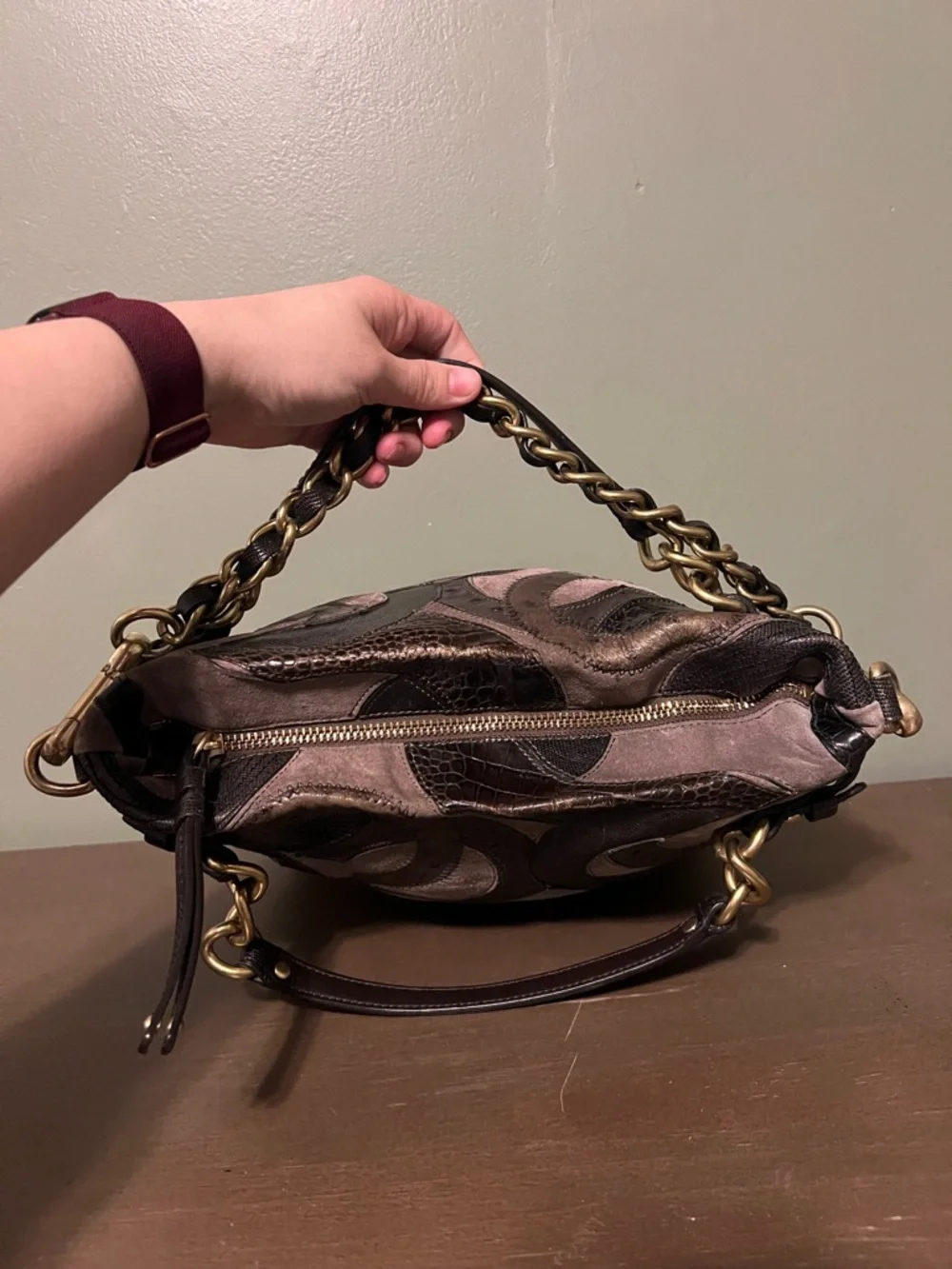 Coach Brooke Inlaid C Hobo Bag - Picture 6 of 11